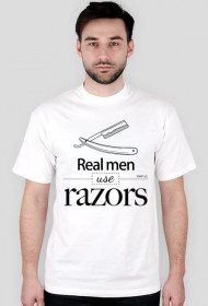 Koszulka męska Razor (czarny nadruk)
