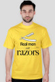 Koszulka męska Razor (czarny nadruk)