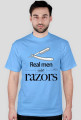 Koszulka męska Razor (czarny nadruk)
