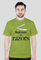 Koszulka męska Razor (czarny nadruk)