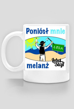 Łebskie muszelki - kubek