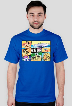 GTA: Łeba City - koszulka męska (kolory do wyboru)