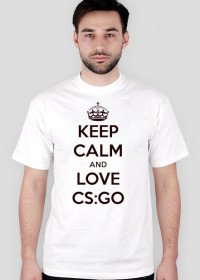Koszulka - Keep calm and love cs:go [CSGO24]