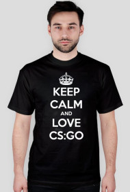 Koszulka - Keep calm and love cs:go [CSGO24]