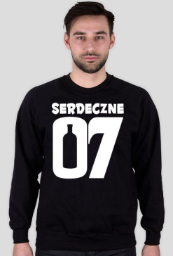Serdeczne 07 białe bluza