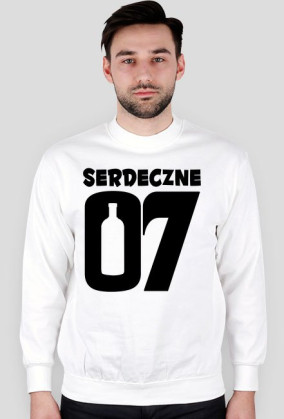 Serdeczne 07 białe bluza