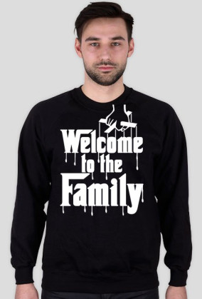 Welcome białe bluza