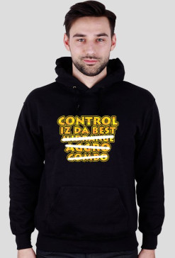 Control lista bluza z kapturem