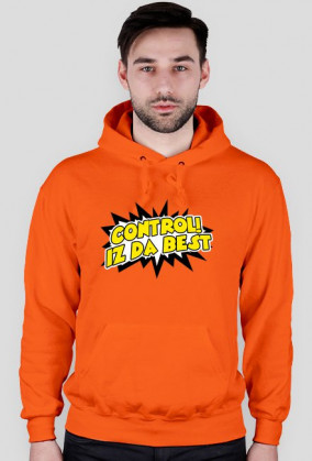 Control boom bluza z kapturem