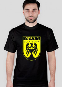 Knives.pl Dolnośląska (żółty nadruk, duże logo)