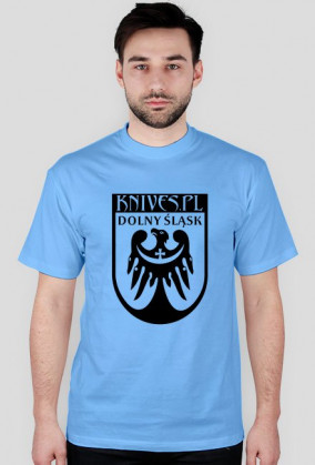 Knives.pl Dolnośląska (czarny nadruk, duże logo)