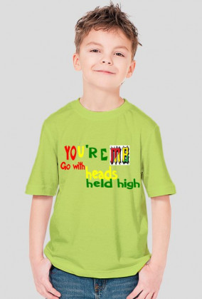 Go with heads held high