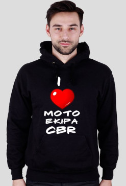 Bluza Love Moto Ekipa / czarna