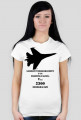 T-shirt damski F-16