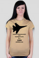 T-shirt damski F-16