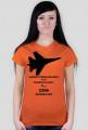 T-shirt damski F-16