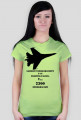 T-shirt damski F-16