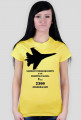 T-shirt damski F-16