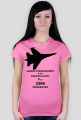T-shirt damski F-16