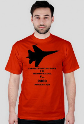 T-shirt męski F16
