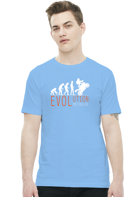 Evolution motorbike - koszulka męska