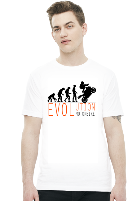 Evolution motorbike - koszulka męska