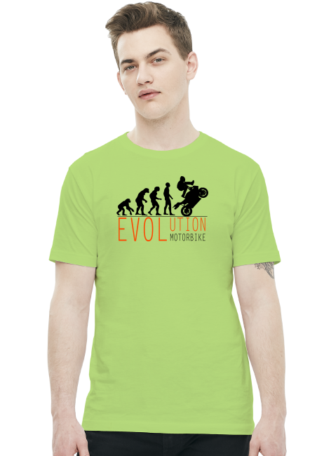 Evolution motorbike - koszulka męska