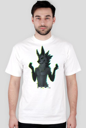 Szarakowa koszulka dla panów