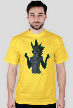 Szarakowa koszulka dla panów