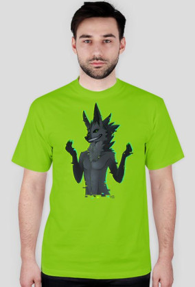 Szarakowa koszulka dla panów