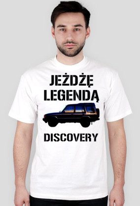 Jeżdżę Discovery - czarne napisy