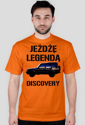 Jeżdżę Discovery - czarne napisy