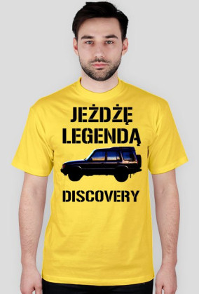 Jeżdżę Discovery - czarne napisy