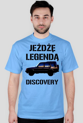 Jeżdżę Discovery - czarne napisy