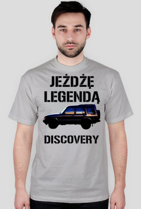 Jeżdżę Discovery - czarne napisy