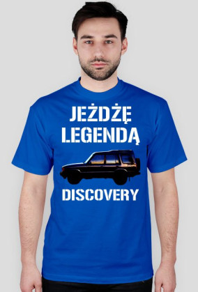 Jeżdżę Discovery - białe napisy