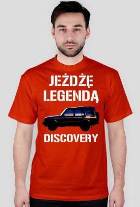 Jeżdżę Discovery - białe napisy