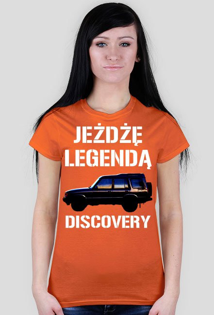 Jeżdżę Discovery - białe napisy