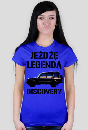 Jeżdżę Discovery - czarne napisy