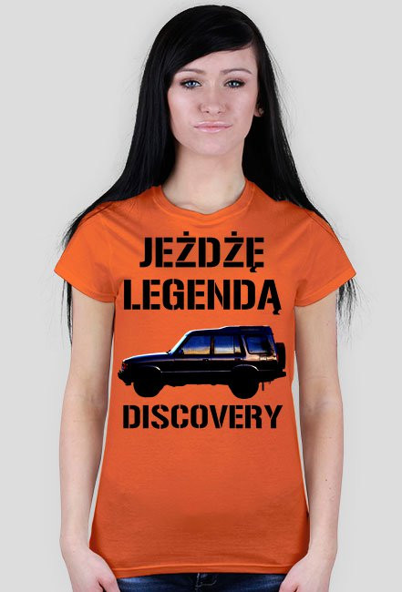 Jeżdżę Discovery - czarne napisy