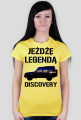 Jeżdżę Discovery - czarne napisy