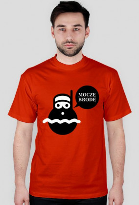 koszulka dla nurka moczę brodę