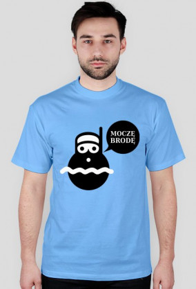 koszulka dla nurka moczę brodę