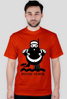 koszulka dla nurka płytki nurek
