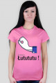 T-shirt "Do odcięcia Łutututu" damski