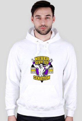 Never Give Up John Cena WWE Bluza