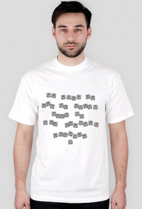 T-shirt Męski. To play or not to play.