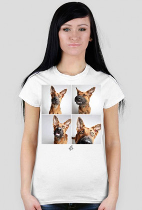 BasiaTheDog - T-Shirt damski