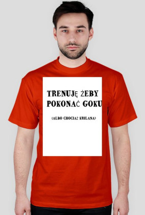 Trenuję żeby pokonać goku