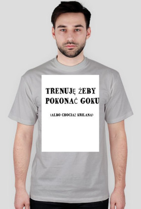 Trenuję żeby pokonać goku
